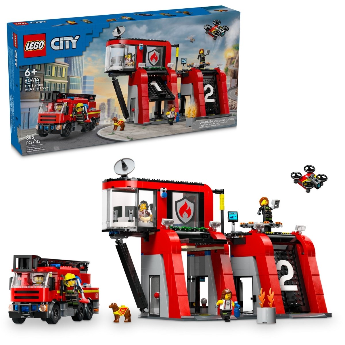 City Fire Truck Lego Burger Fire Set LEGO City BURGER BAR FIRE