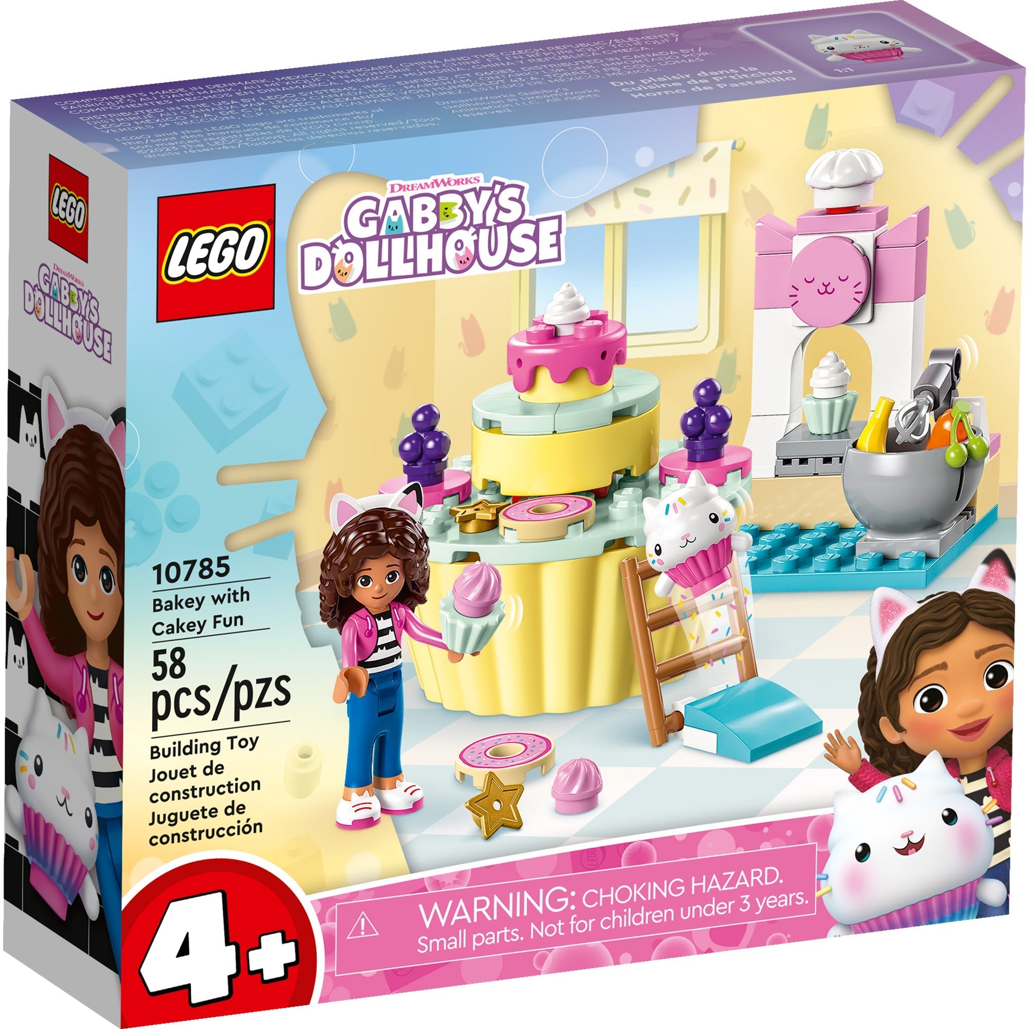 LEGO Gabby et la maison magique 10788 Ensemble de jeu de construction (498  pièces)