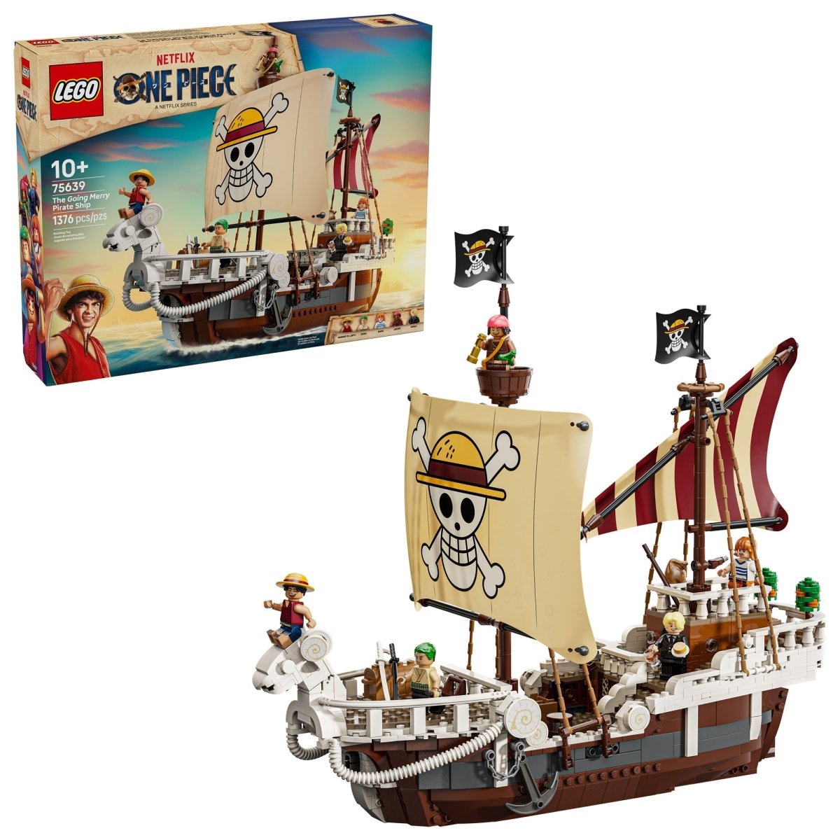 LEGO One Piece The Going Merry Pirate Ship Party Expert
