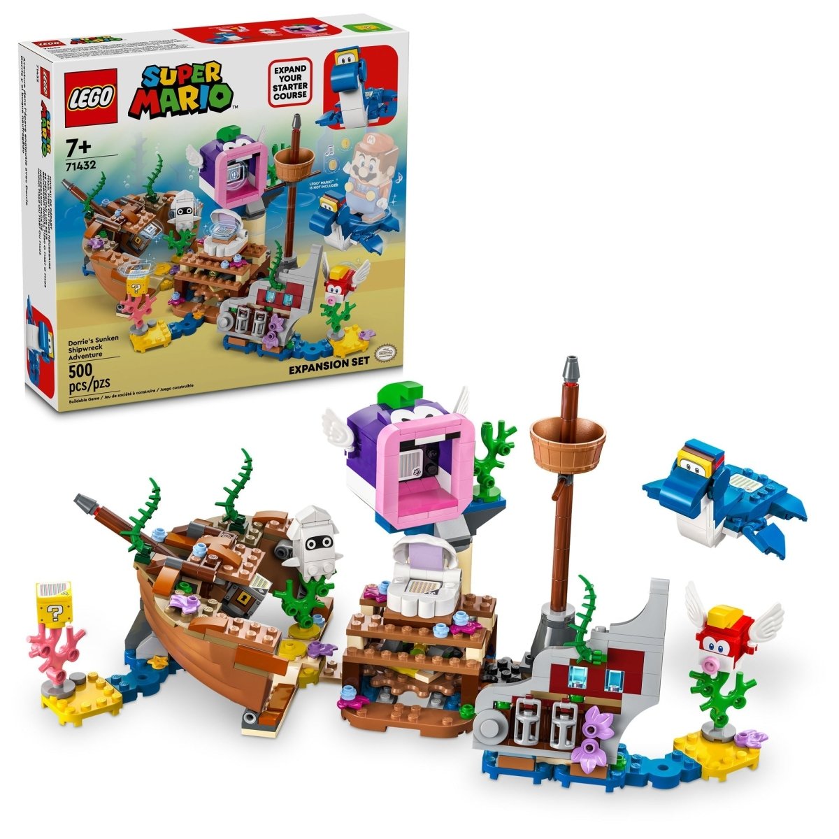 Bowser's Fury Lego Set LEGO Super Mario Dorrie's Sunken