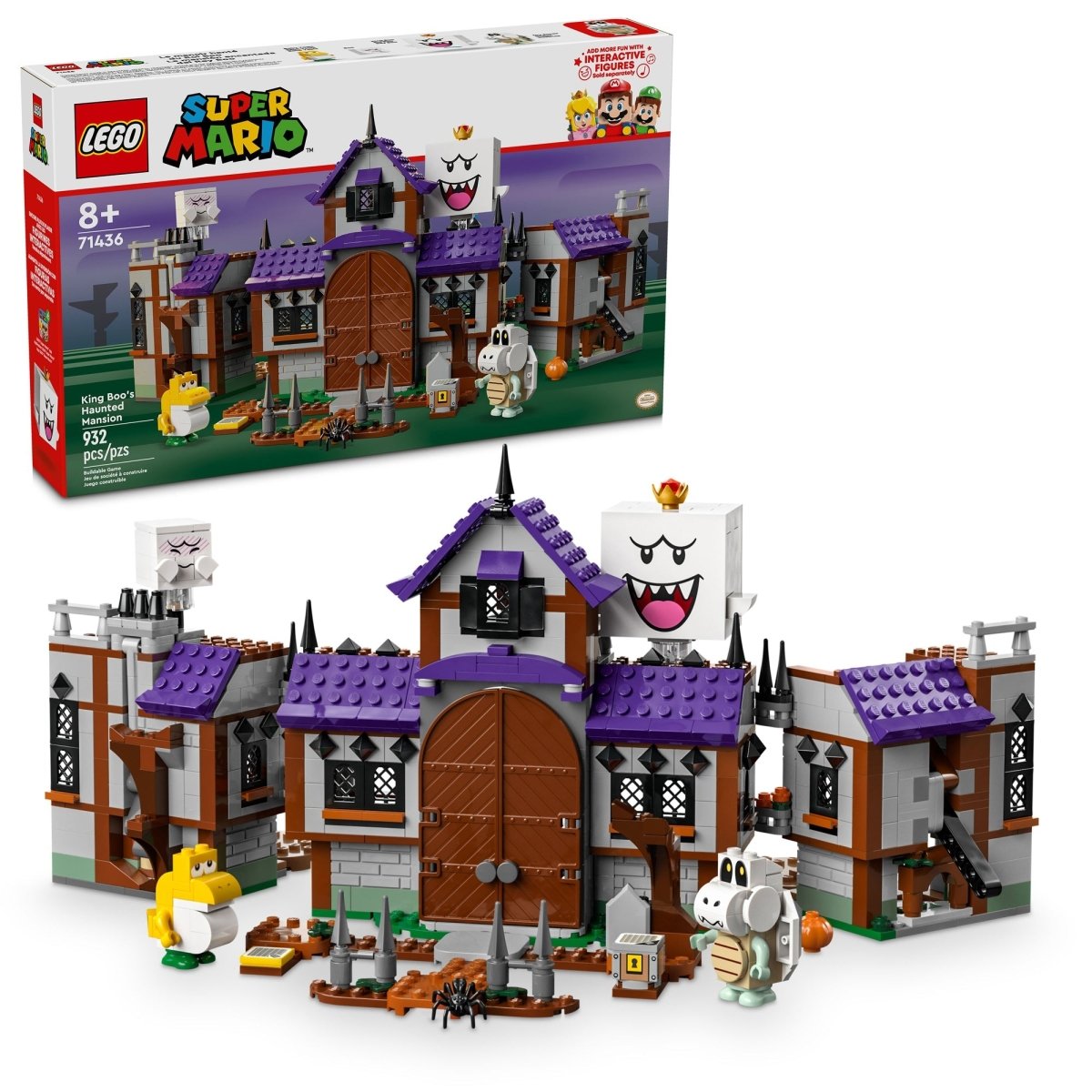 LEGO Super Mario King Boo's Haunted Mansion, 71436 | Party Expert