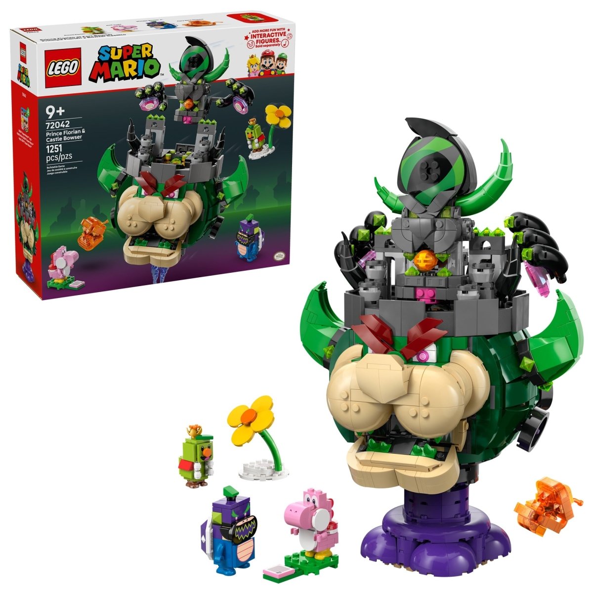 LEGO Super Mario Prince Florian & Castle Bowser, 72042 | Party Expert