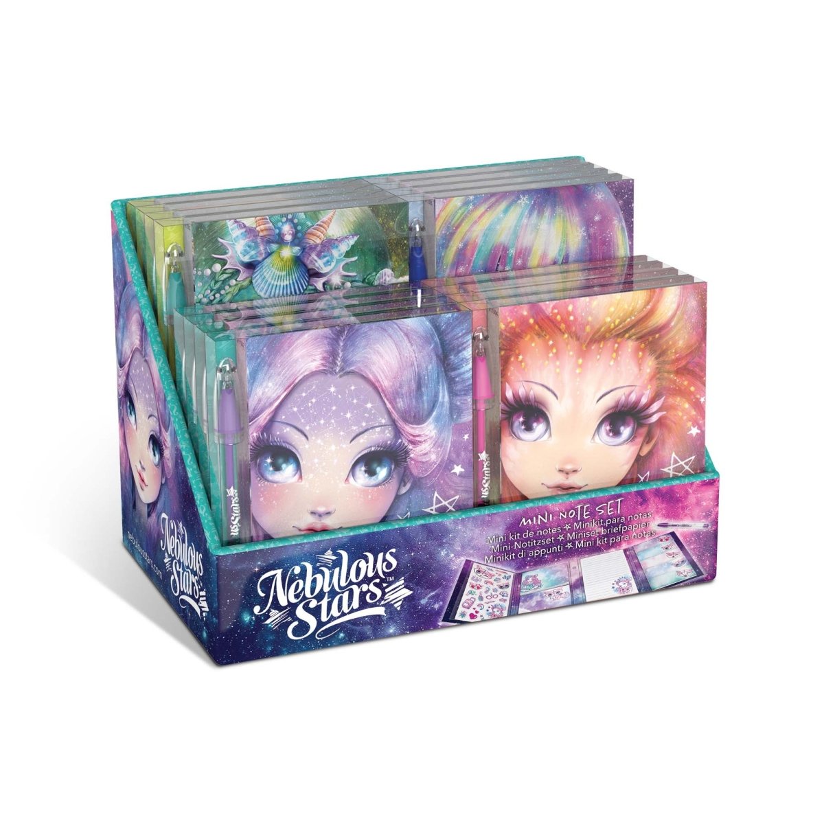 Mini bloc-notes de Nebulous Stars, assortiment, unité Party Expert