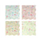 Meri Meri Everyday Entertaining Floral Small Beverage Napkins, Ladurée, 16 Count