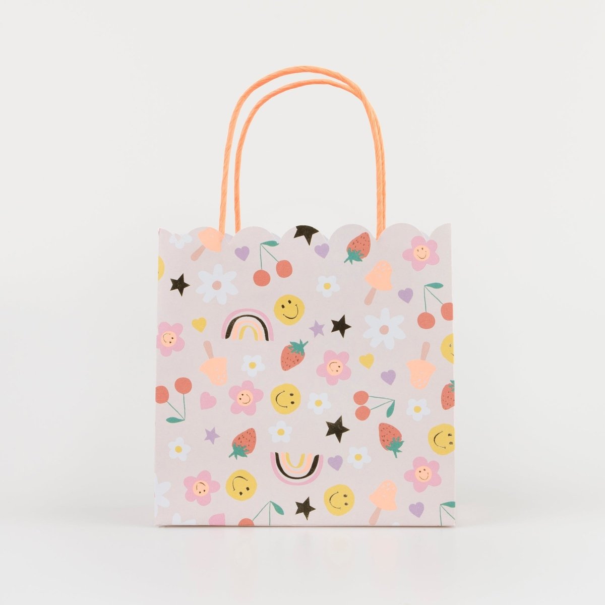 Meri Meri Everyday Entertaining Fun Icons Party Paper Bags, 8 Count 636997288697