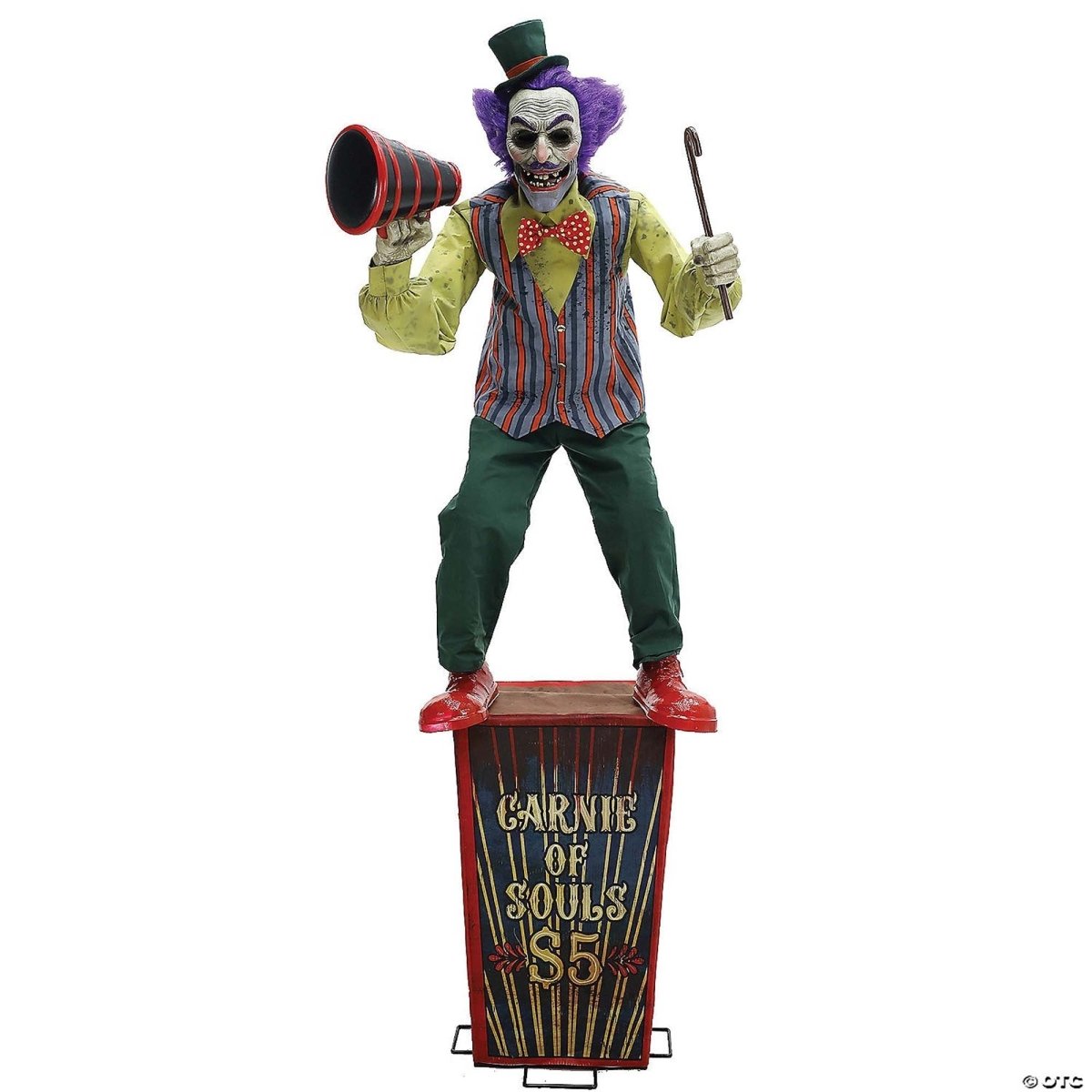 Servo Carnival Barker Animatronic, 72 Inches, 1 Count