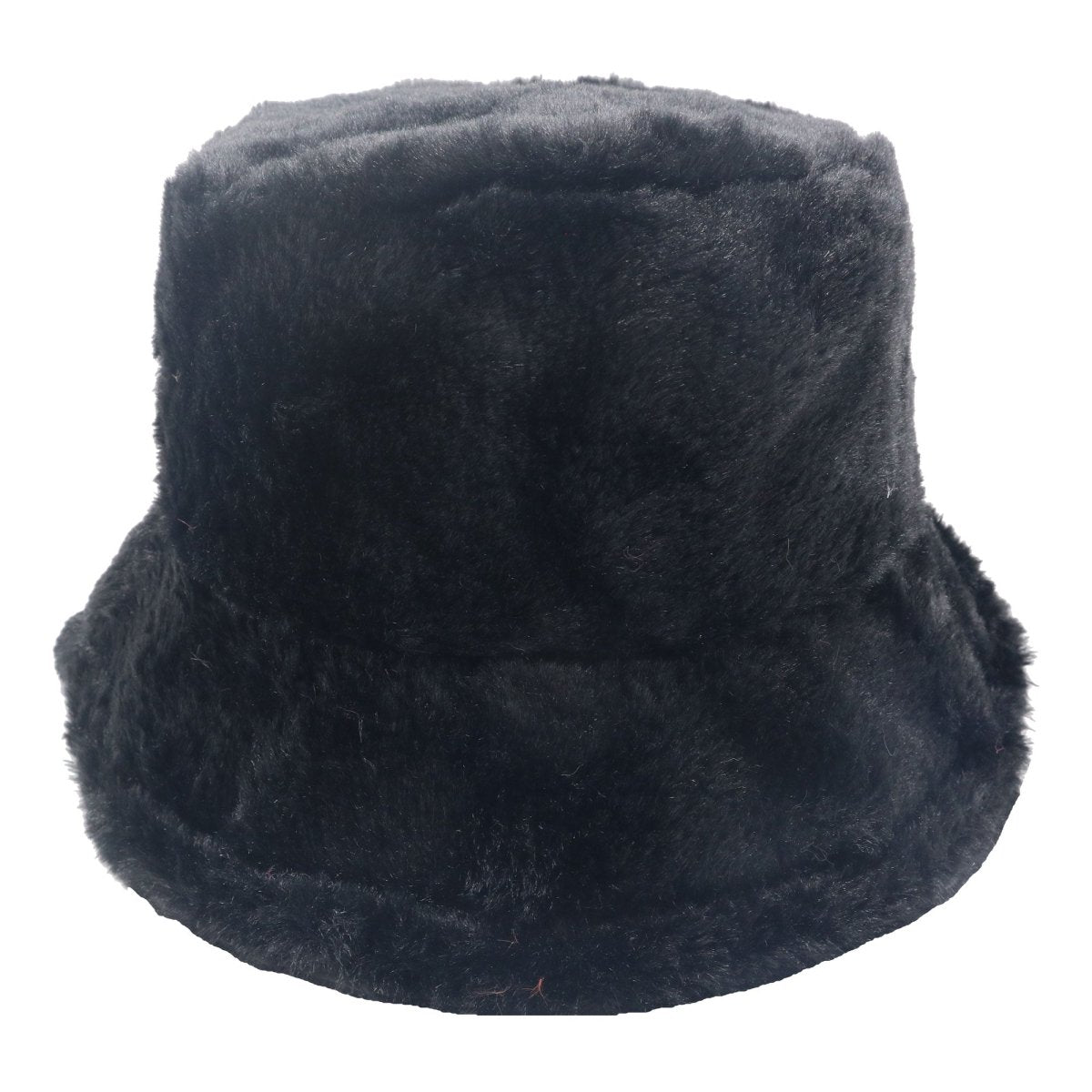 NINGBO NIKO IMP & EXP CO., LTD. Costume Accessories Black Faux Fur Hat for Adults 840482505811