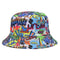NINGBO NIKO IMP & EXP CO., LTD. Costume Accessories Graffiti Retro Bucket Hat for Adults 840482504302