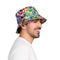 NINGBO NIKO IMP & EXP CO., LTD. Costume Accessories Graffiti Retro Bucket Hat for Adults 840482504302
