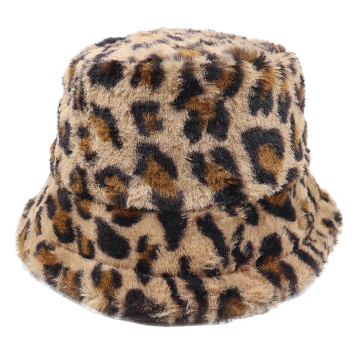 NINGBO NIKO IMP & EXP CO., LTD. Costume Accessories Leopard Faux Fur Hat for Adults 840482505828
