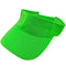 NINGBO NIKO IMP & EXP CO., LTD. Costume Accessories Neon Green Visor Cap for Adults 840482504845