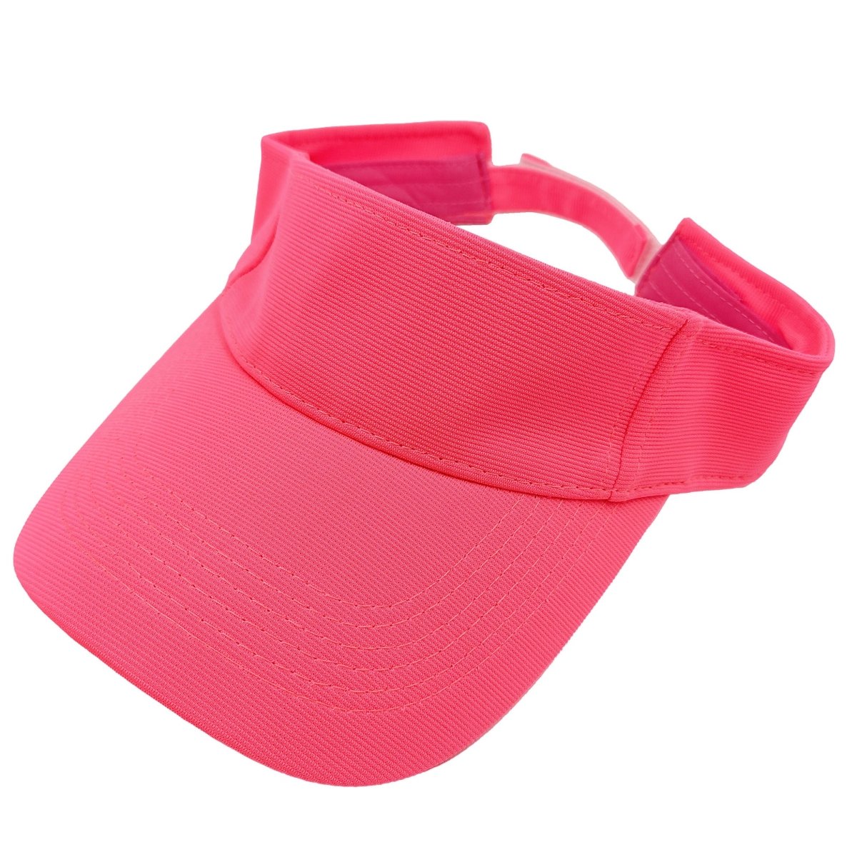 NINGBO NIKO IMP & EXP CO., LTD. Costume Accessories Neon Pink Visor Cap for Adults 840482504869