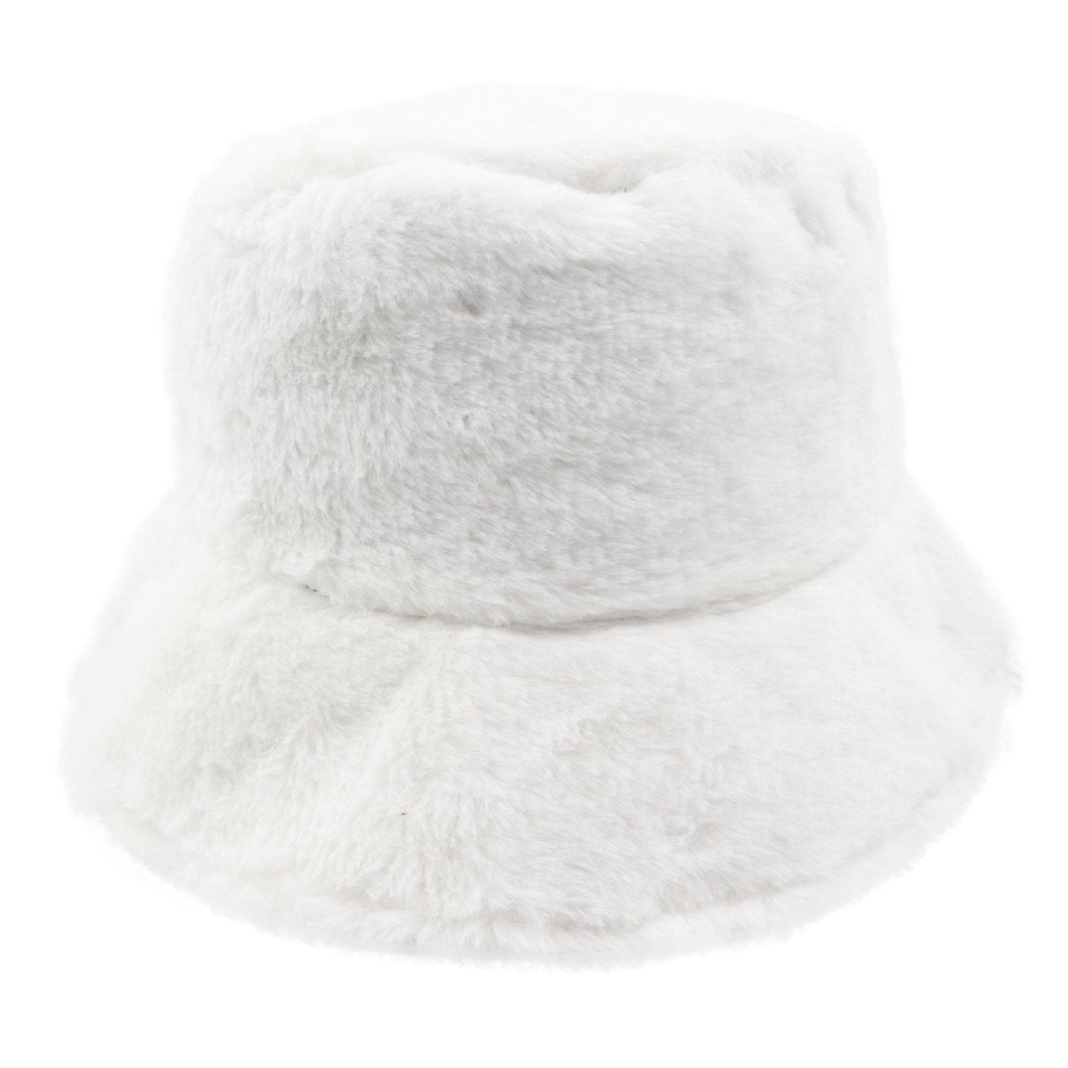 NINGBO NIKO IMP & EXP CO., LTD. Costume Accessories White Faux Fur Hat for Adults 840482505804