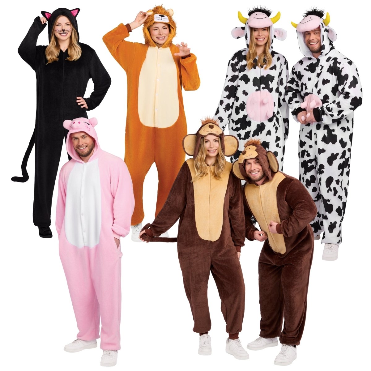 animal dress up party Last minute party animals halloween group costume