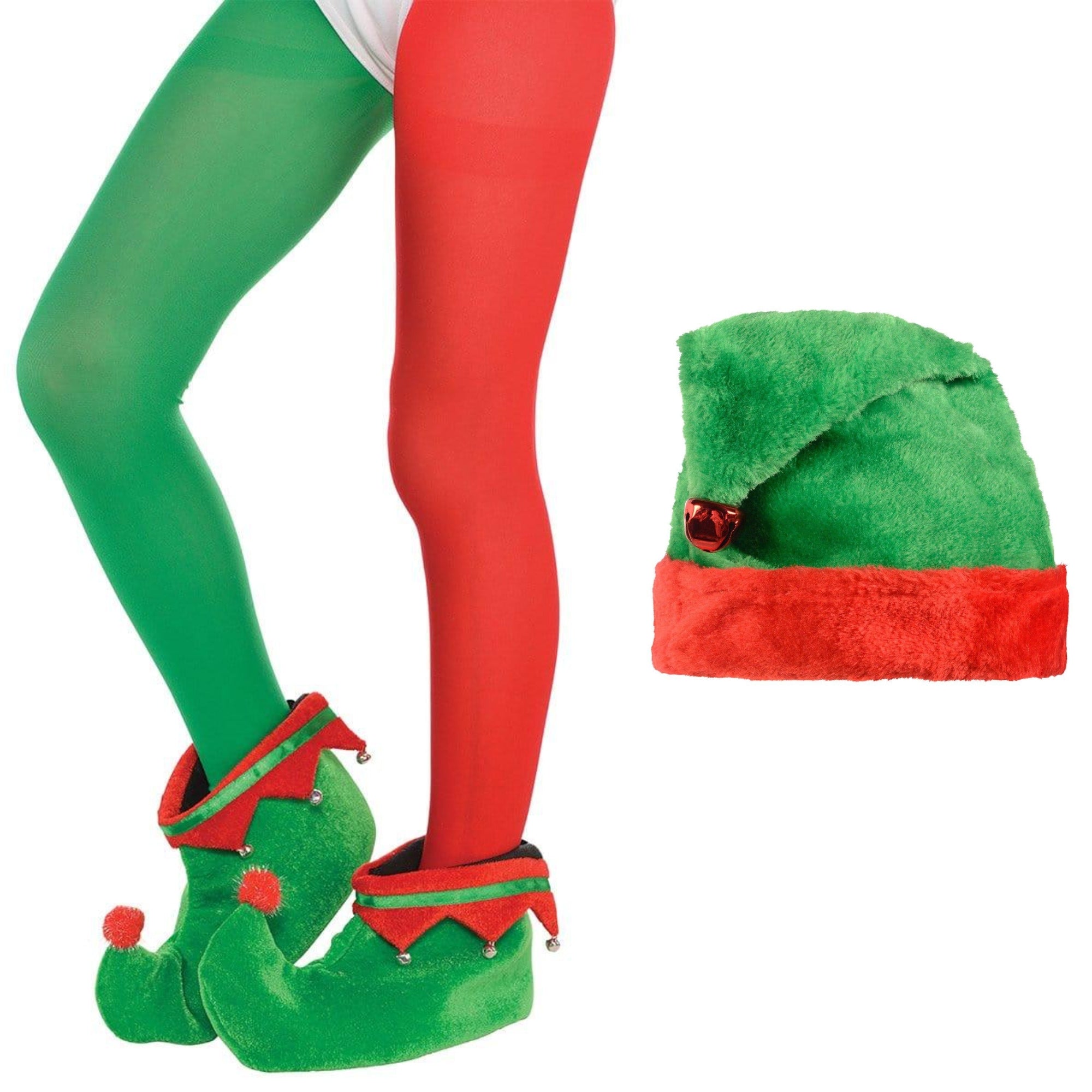Childs Tights Green Costume Accessories