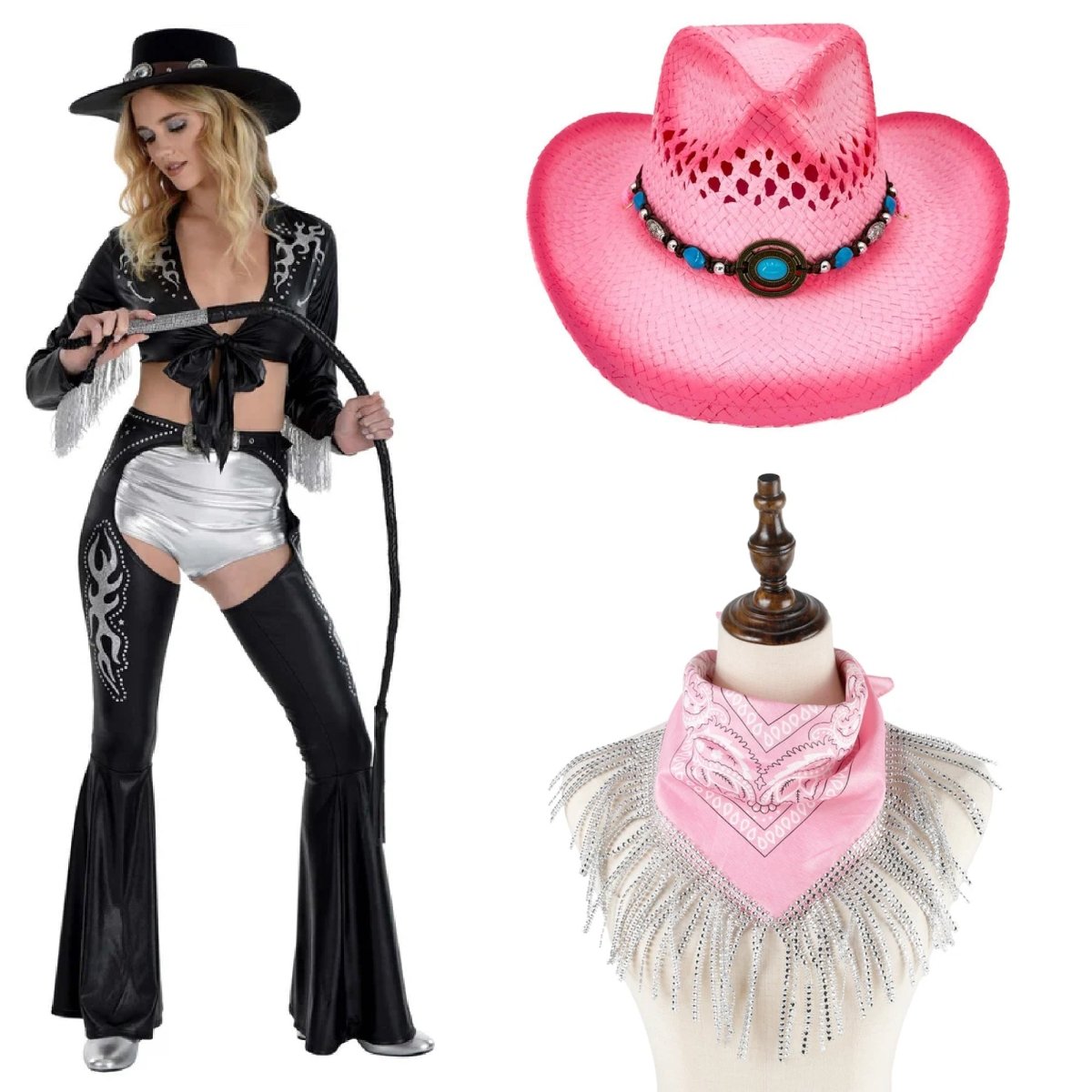 Cowgirl Costume Accessory Kit Party Expert