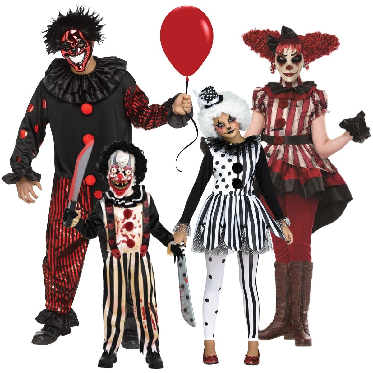 Evil Clown Costumes Shop Evil Clown & Jester Halloween Costumes Mega — free download