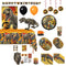 PARTY EXPERT Kids Birthday Jurassic World Ultimate Birthday Party Supplies Kit, 8 Guests
