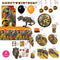 PARTY EXPERT Kids Birthday Jurassic World Ultimate Birthday Party Supplies Kit, 8 Guests