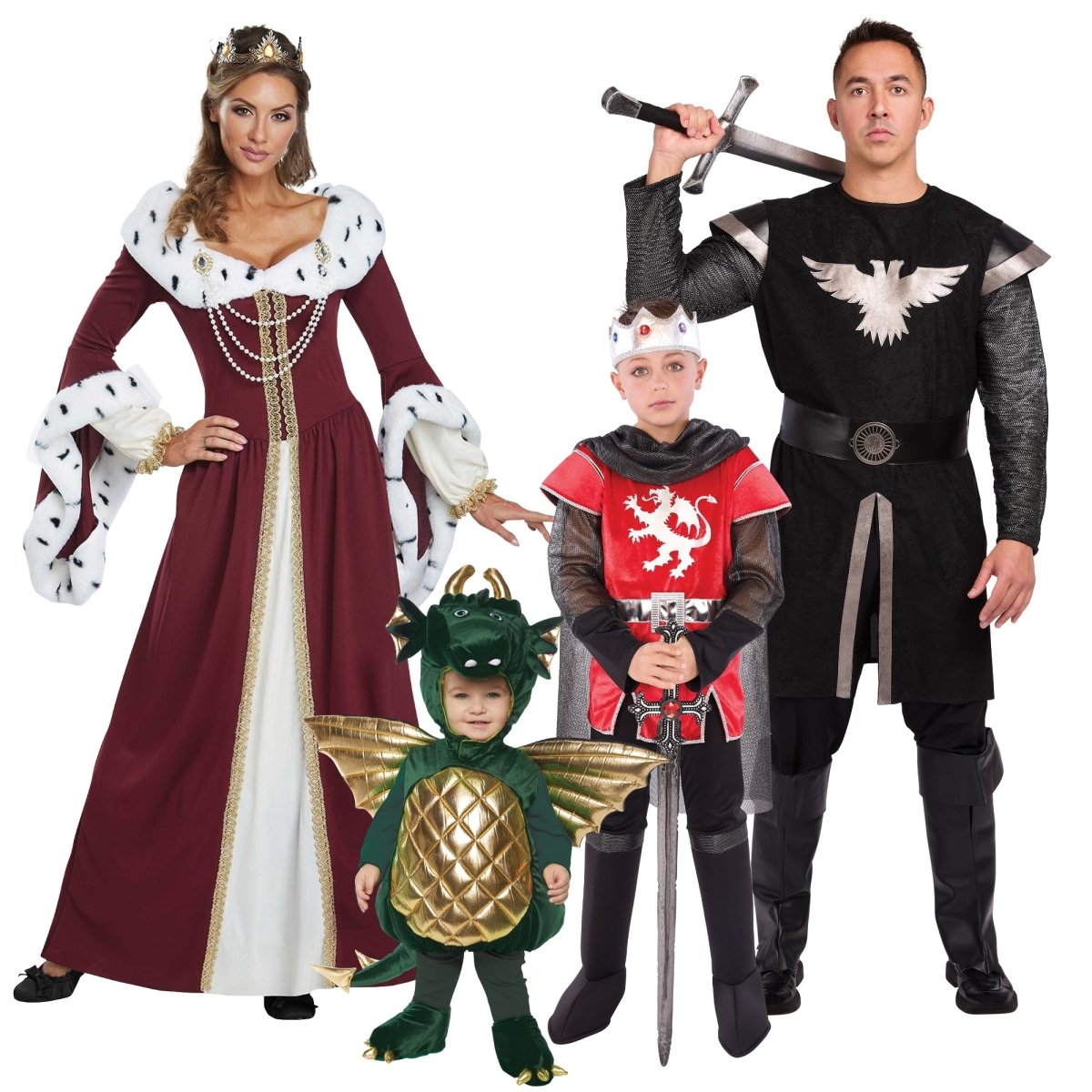 Medieval Family Costumes – Party Expert