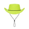 PARTY PLAY LIMITED Costume Accessories Neon Green Cowboy Hat for Adults 850023088796