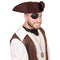 PARTY PLAY LIMITED Costume Accessories Pirate Classic Tricorn Hat for Adults 850023088826
