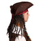 PARTY PLAY LIMITED Costume Accessories Pirate Tricorn Hat with Bandana for Adults 850023088819