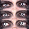 PRIMAL CONTACT LENSES Costume Accessories PRIMAL® Werewolf III - White Coloured Contact Lenses, 3 months usage 628153229019