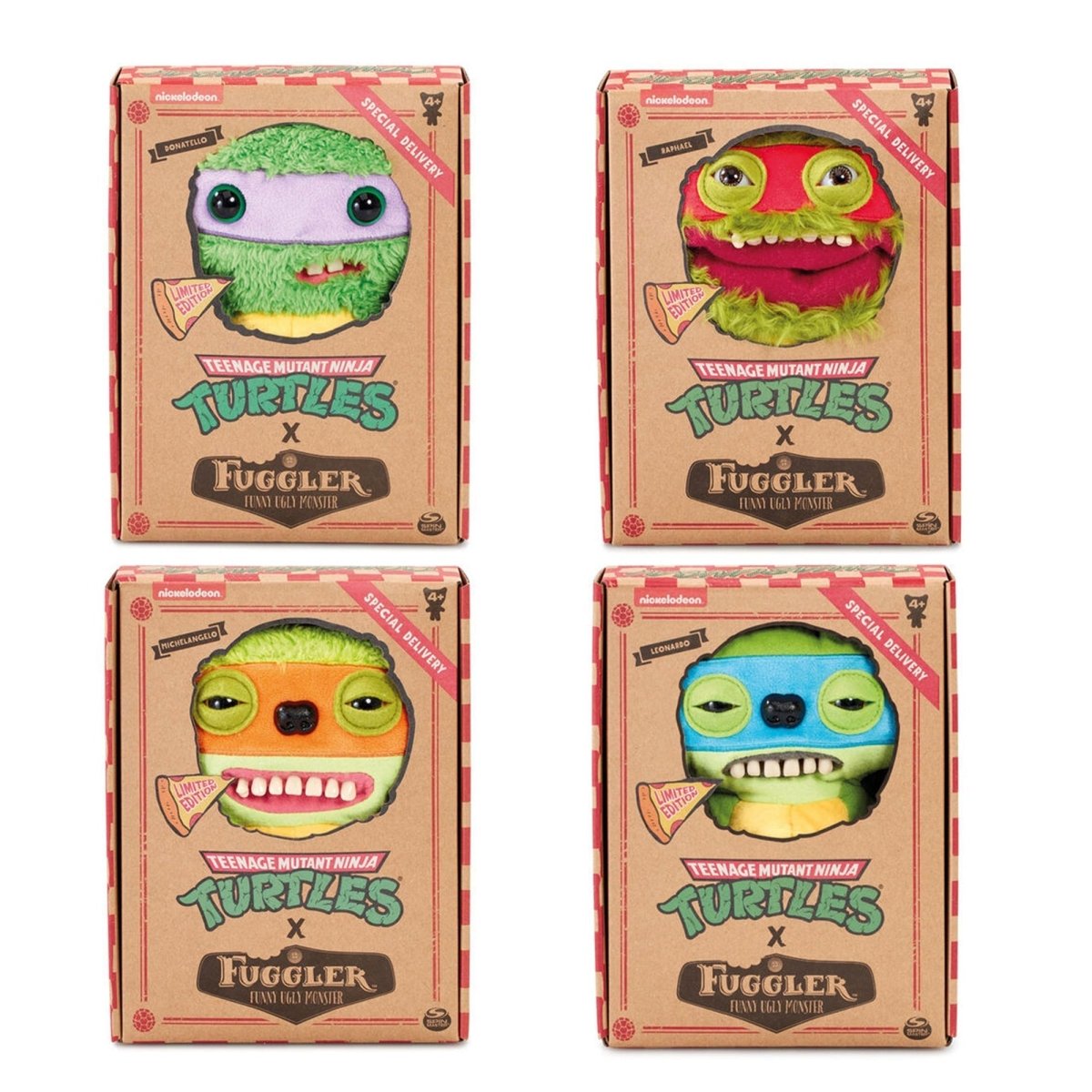 Fuggler Wave 8 Teenage Mutant Ninja Turtles Plushes | Party