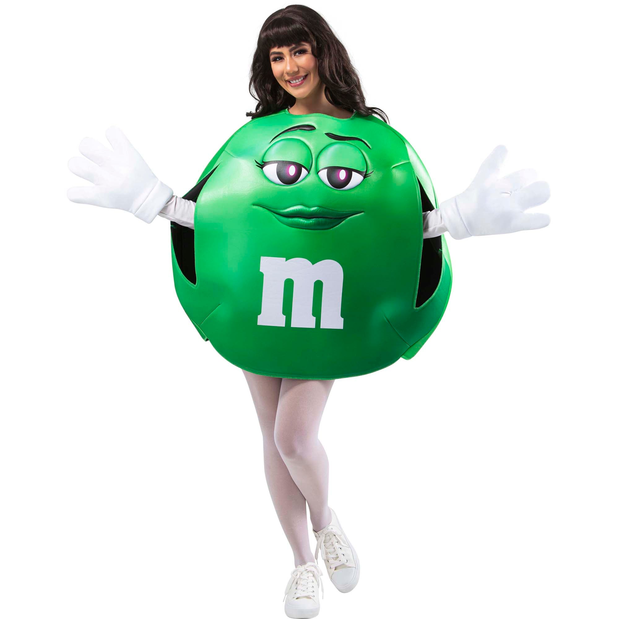 Green M&M Costume for Adults