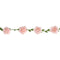 SANTEX Wedding Pink Rose Garland 3660380058786