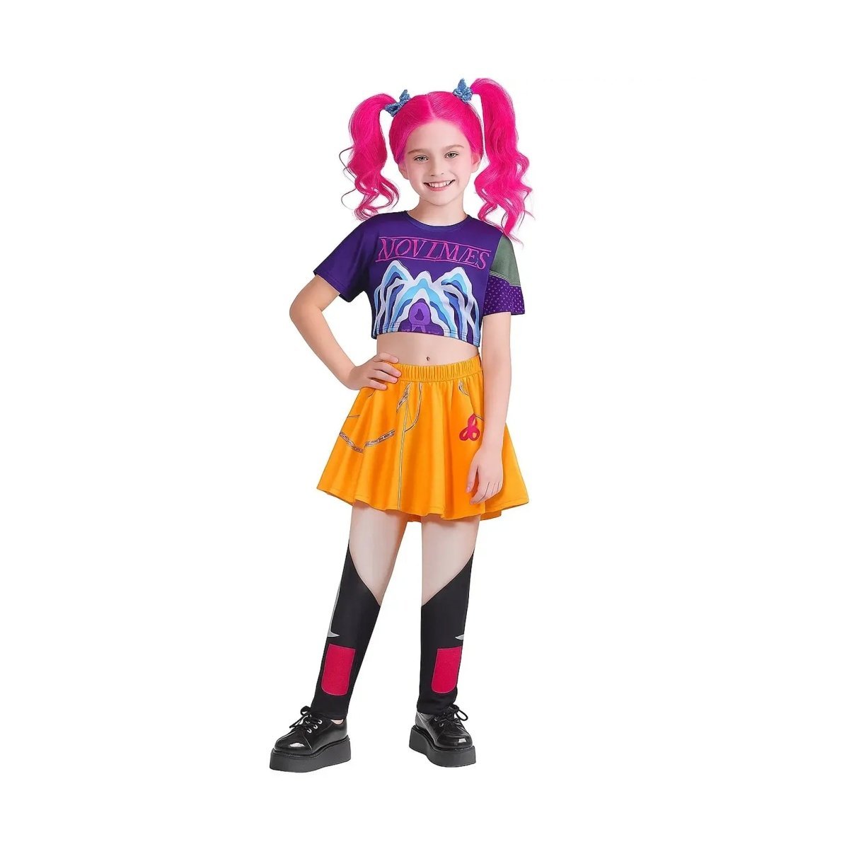 YiZYiF Costume de Cheerleading pour Filles Enfants Carnaval Cosplay Tenue Robe à Paillettes Brillantes Cosplay Carnaval Déguisement B Rouge 14
