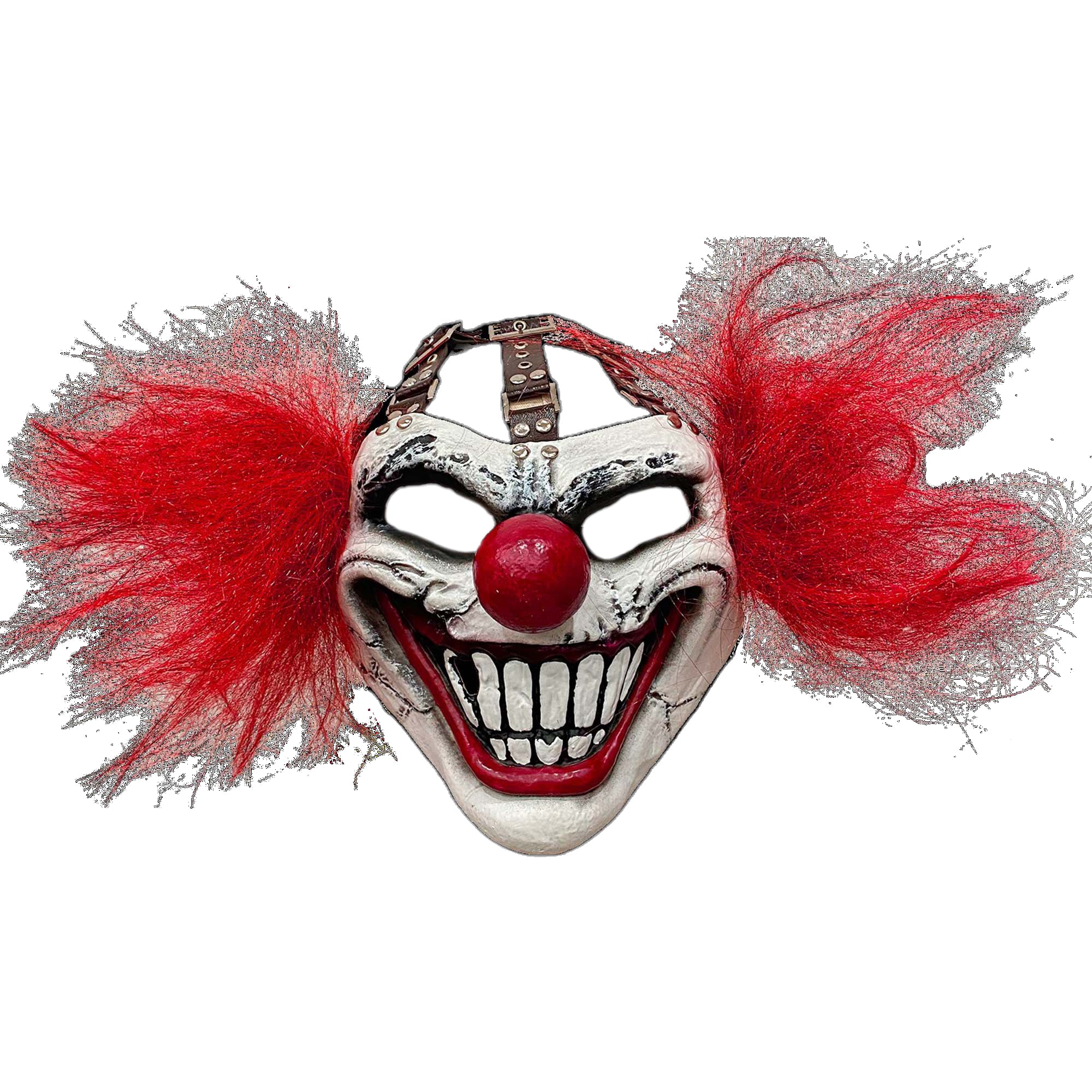 Twisted Clown Mask Adult Red Twisted Clown Mask Adult Red