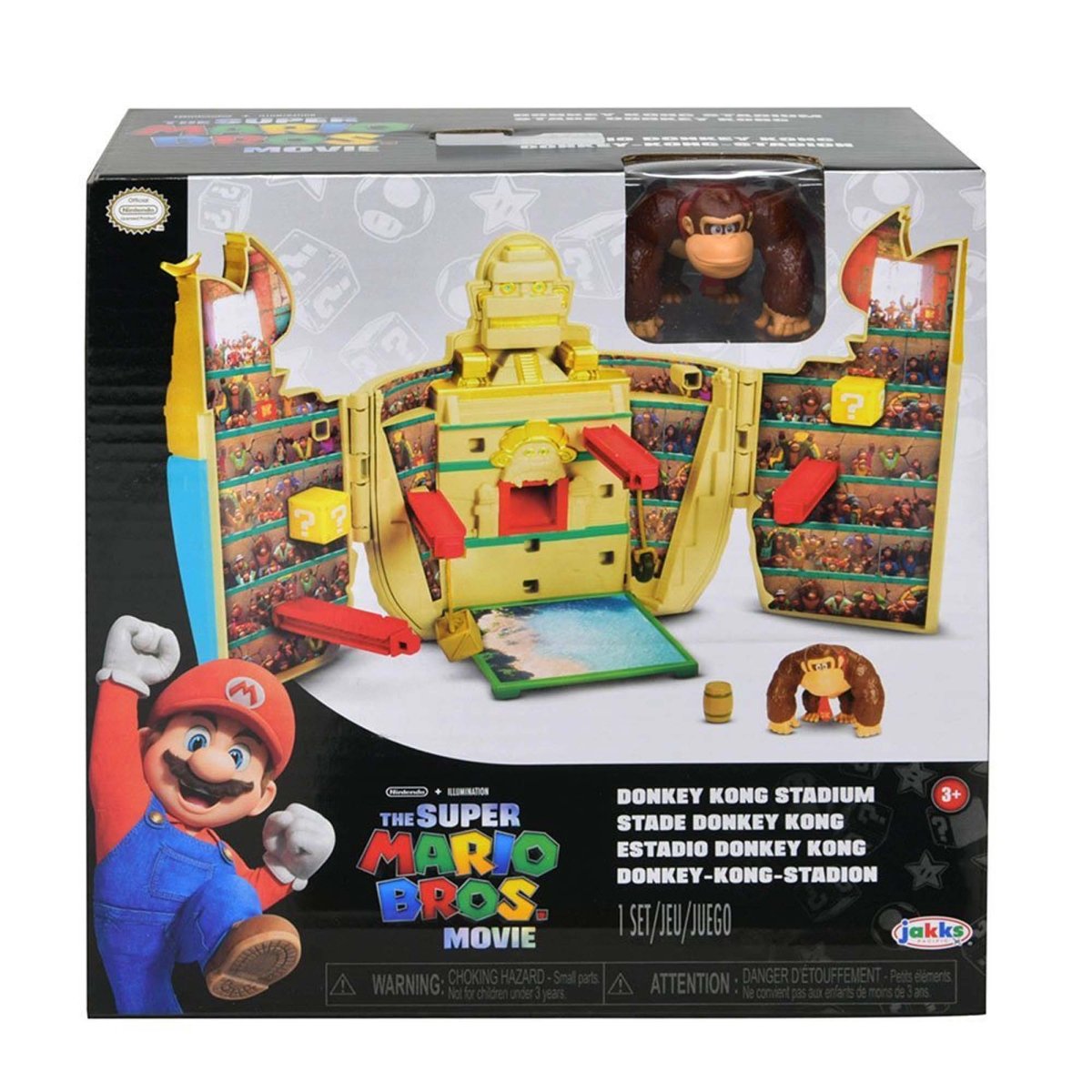 Super Mario Bros Movie Donkey Kong Stadium Set Party Expert