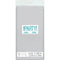 UNIQUE PARTY FAVORS Disposable-Plasticware Silver Rectangular Plastic Table Cover, 54 x 108 Inches, 1 Count 011179050833