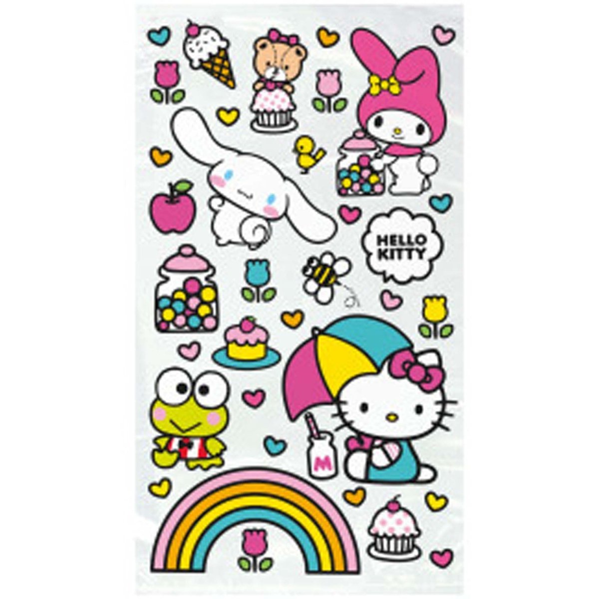 Hello Kitty and Friends Cello Bags, 16 Count Party Expert
