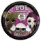 UNIQUE PARTY FAVORS Kids Birthday LOL Surprise Birthday Large Round Lunch Paper Plates, 9 Inches, 8 Count