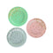 YIWU SANDY PAPER PRODUCTS CO., LTD Everyday Entertaining Light Pink Confetti Explosion Plates, 7 Inches, 8 Count 810064196904
