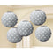 Buy Decorations Mini Paper Lanterns 5 In. - Silver 5/pkg. sold at Party Expert