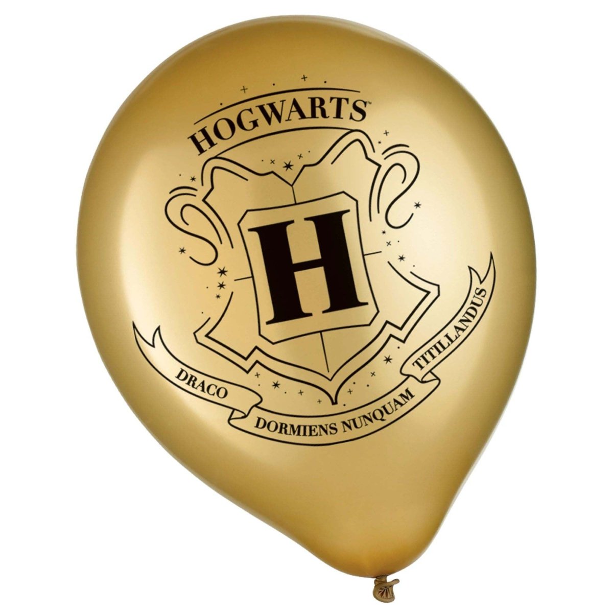Harry Potter Gold Printed Latex Balloons, 12 Inches Party Supplies — free download