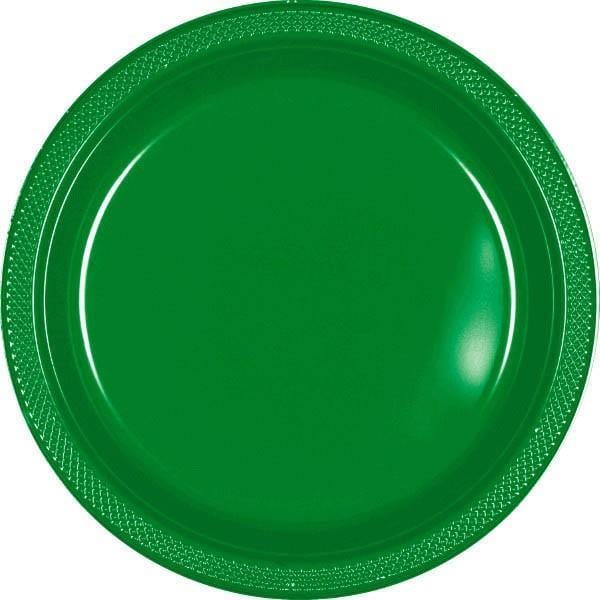 hard plastic party plates