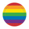 AMSCAN CA Pride Pride Dessert Plates, 7 Inches, 8 Count 192937033197