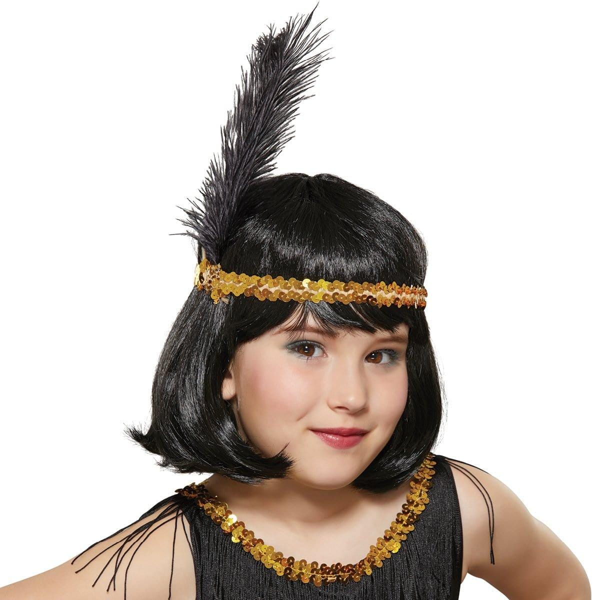 Black Daisy Wig for Girls Party Expert Page 17