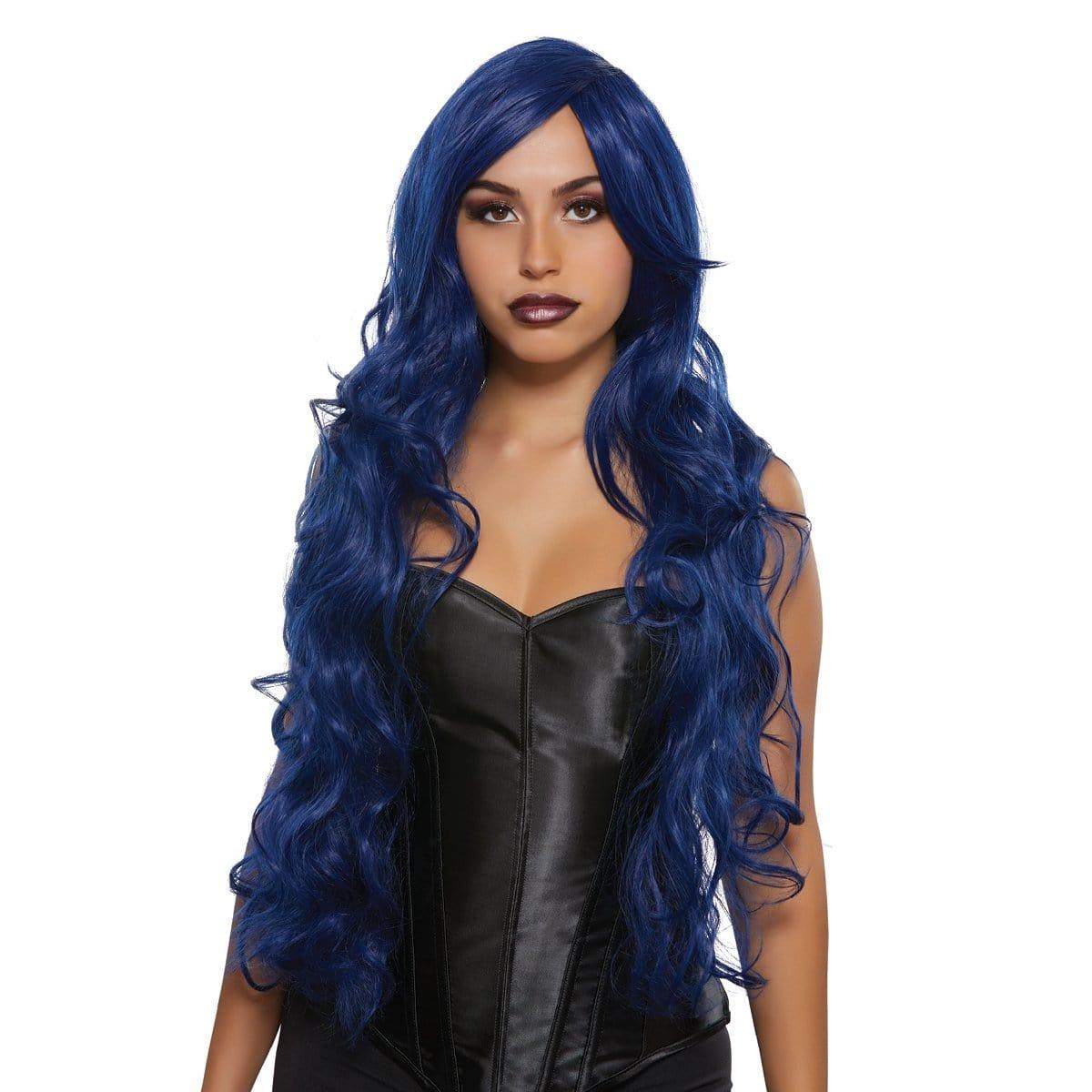 Blue wig buy deals