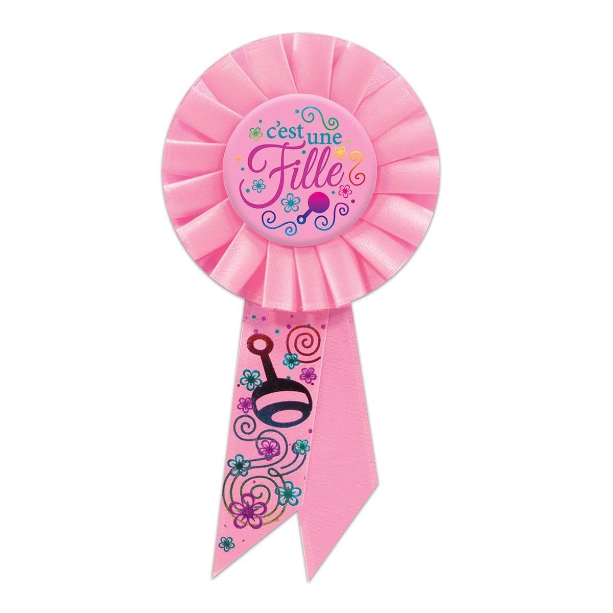 Beistle Birthday Girl Award Ribbon - Celebration Party Favor For Birthdays & Special Events