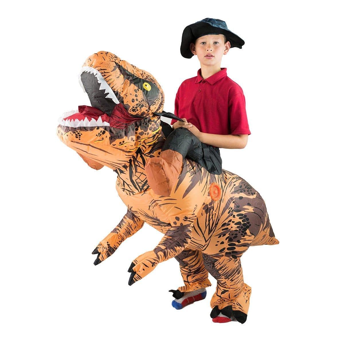 Costume Dinosaure Gonflable Rouge | Le Monde Des Dinosaures Costume Dinosaure Gonflable Rouge | Le Monde Des Dinosaures