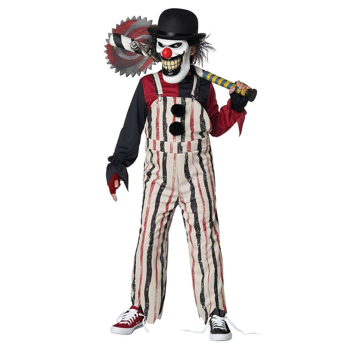 Costume de Clown Du Carnaval Épeurant pour Garçons – Party Expert