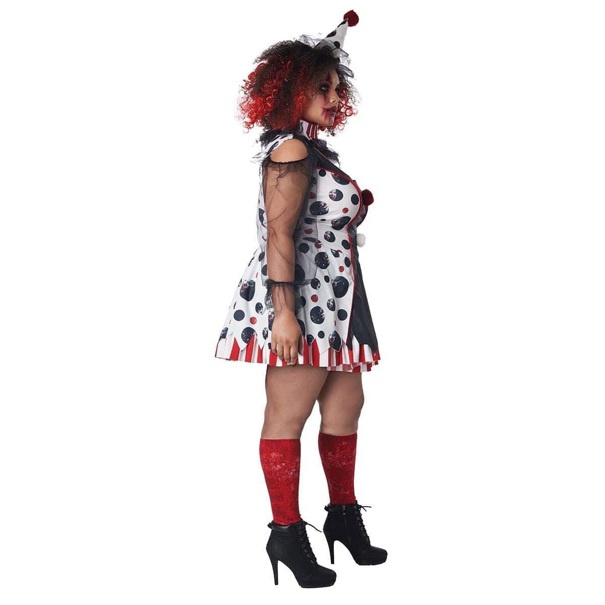 Twisted Clown Costume for Plus Size Women Party Expert