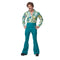 Buy Costumes 70's Green Dude Costume for Adults sold at Party Expert