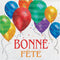 Buy General Birthday Balloon Blast - Lunch Napk. Bonne FÃªte 16/pkg. sold at Party Expert